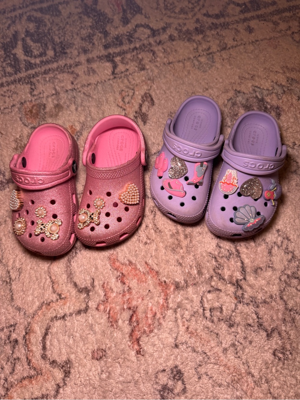 Crocs Kids Classic Clog Bundle- 9c